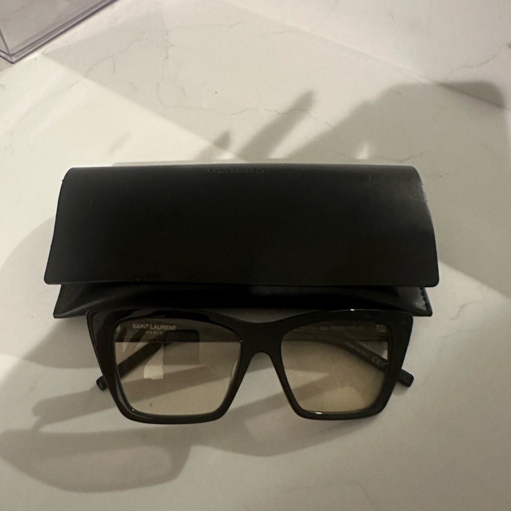 Saint Laurent Black Square Glasses